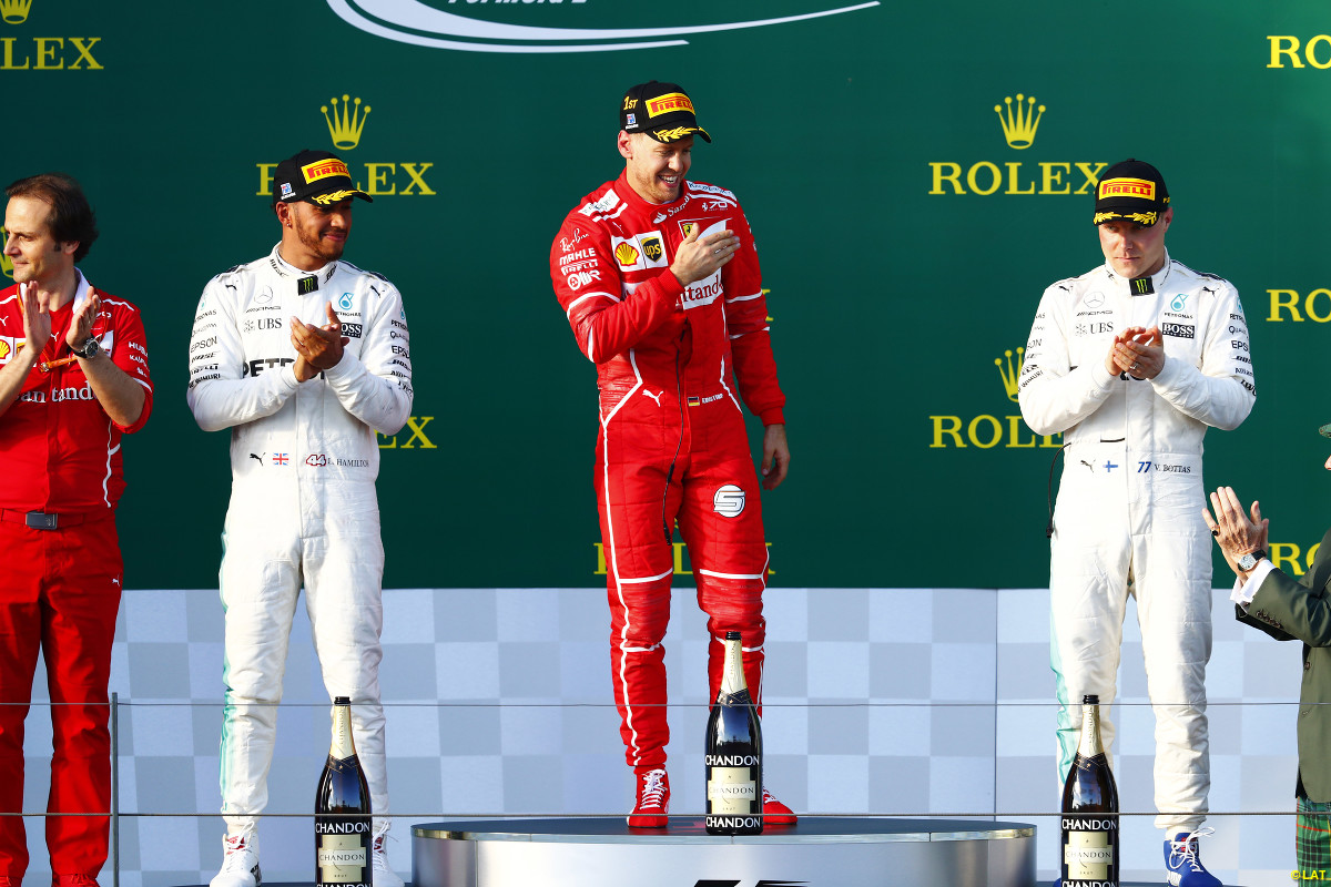 Sebastian Vettel wins the Australian GP
